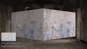 📸 Damaged plaster - 01, TEXTURE for 3Ds Max, Unreal Engine, Unity