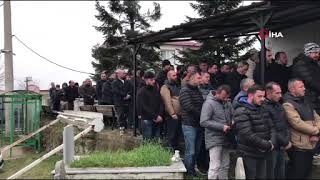 Komşusu Tarafından Öldürülen Adam Son Yolculuğuna Uğurlandı