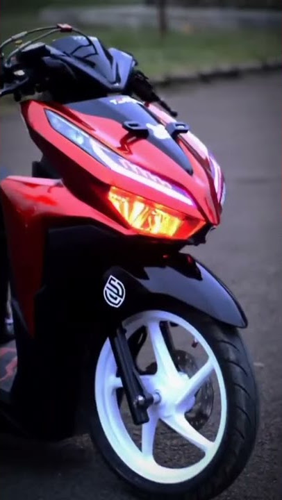 story wa Vario modifikasi merah merona😍