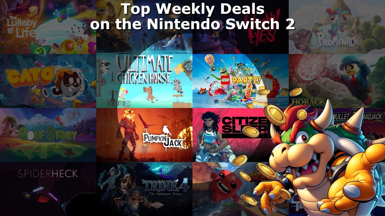 Top 50 Weekly Deals on Nintendo Switch and Nintendo Switch 2 [5/18