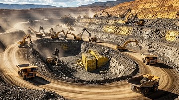 Inside The Underground Gold Mine: From Deep Earth Extraction To Shining Gold Bars | Premium Process