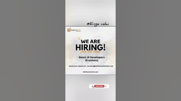 React JS Developers Wanted | 2024 React js jobs tamil | react js freshers jobs tamil | Enge Velai