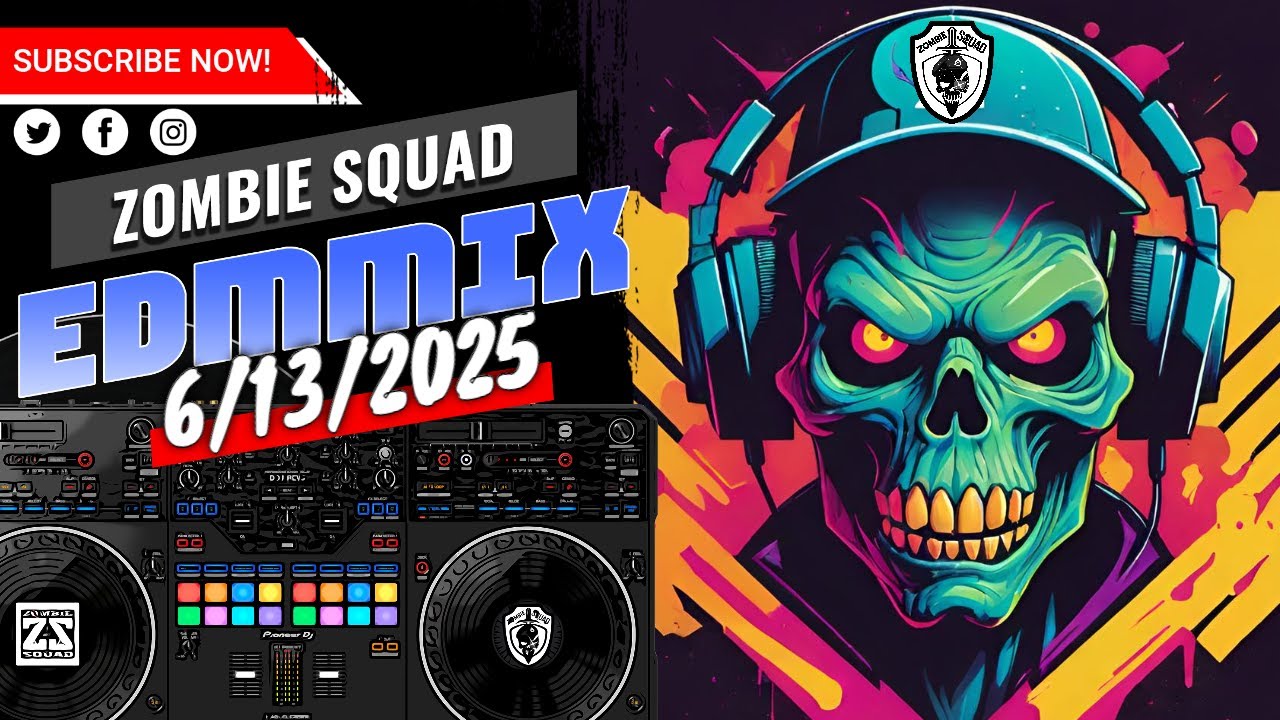 在 YouTube 上观看 ZombieSquad EDM Mix Session | 20250613 | EDM - Dance - House