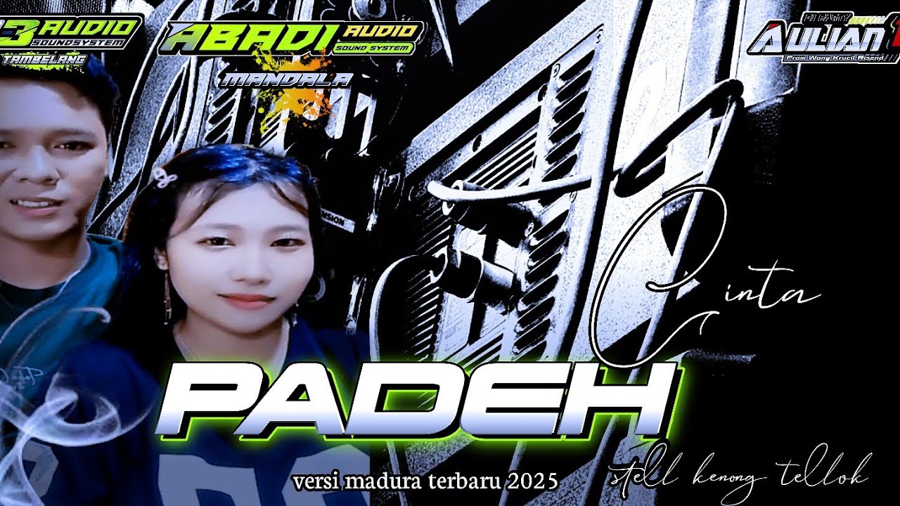 DJ PADEH CINTA VERSI MADUREH STELL KENONG TELLOK COCOK UNTUK NYANTAI ABADI AUDIO Feat ‼️Aulian 17
