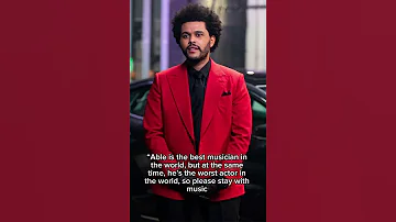 The Weeknd Stay Away From Acting Please 