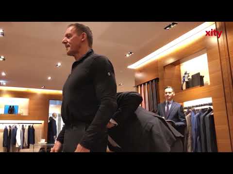 Ralf Möller bei Zegna in Düsseldorf