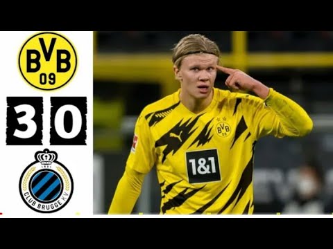 borussia dortmund vs Club brugge 3-0 – All Goals & Extended Highlights – 2020