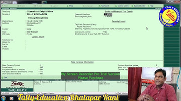 EXTRA GROUP CREATION IN TALLY  9.0 ERP