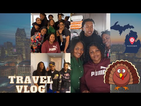 Ypsilanti Michigan TRAVEL VLOG (THANKSGIVING)