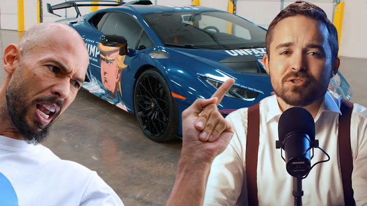 Exposing Andrew Tate's scams: The Lamborghini