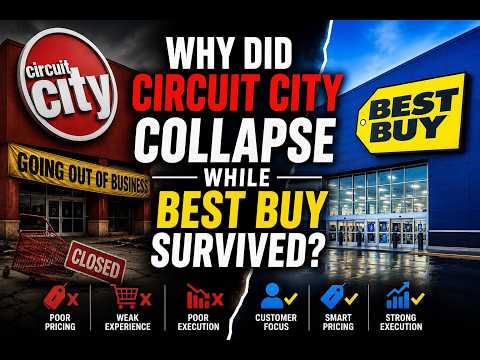 Why did Circuit City collapse while Best Buy survived