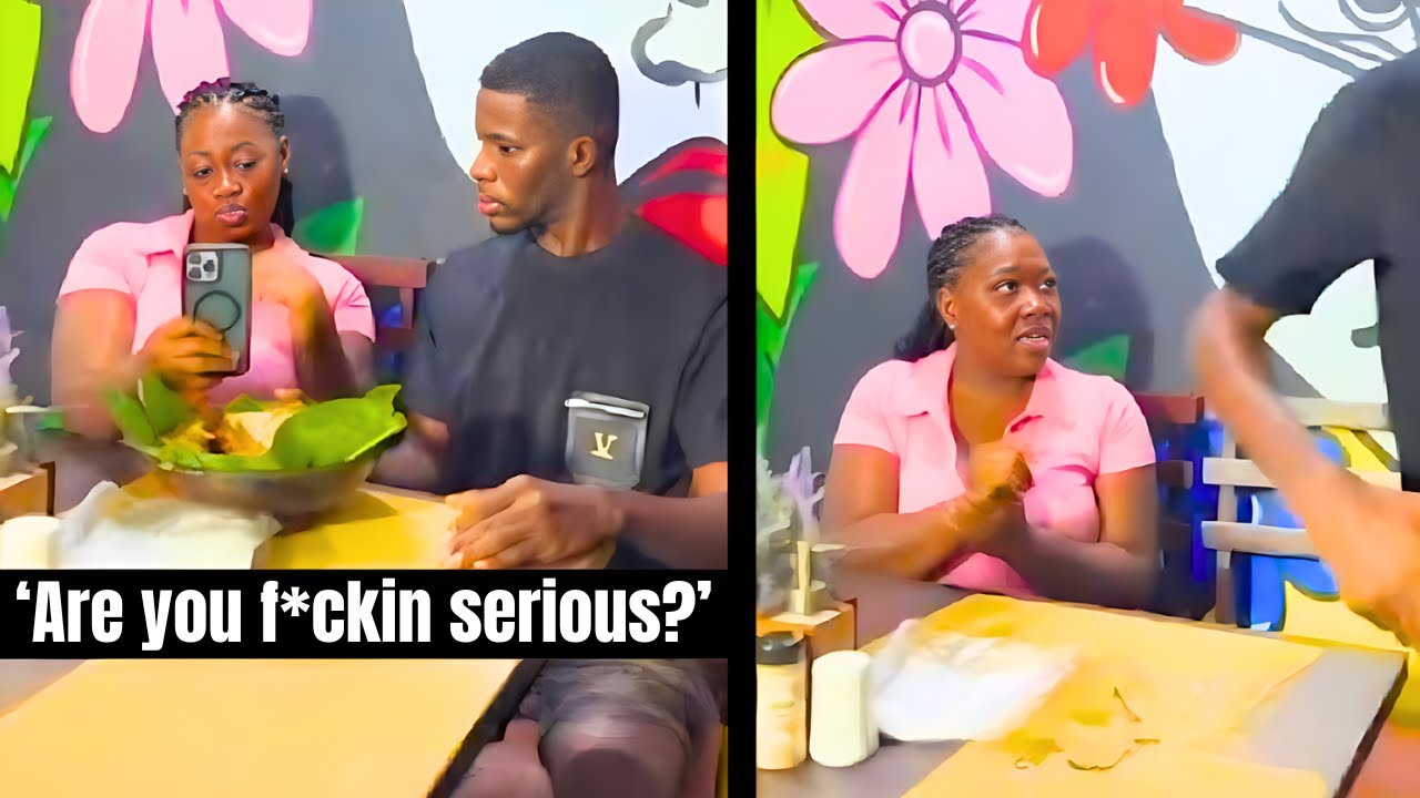 Мужчина бросает непочтительную женщину посреди свидания после того, как она сделала это