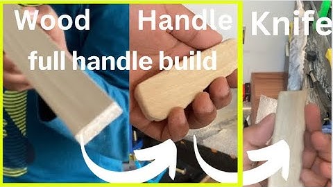 Knife Build Part 3: The Handle