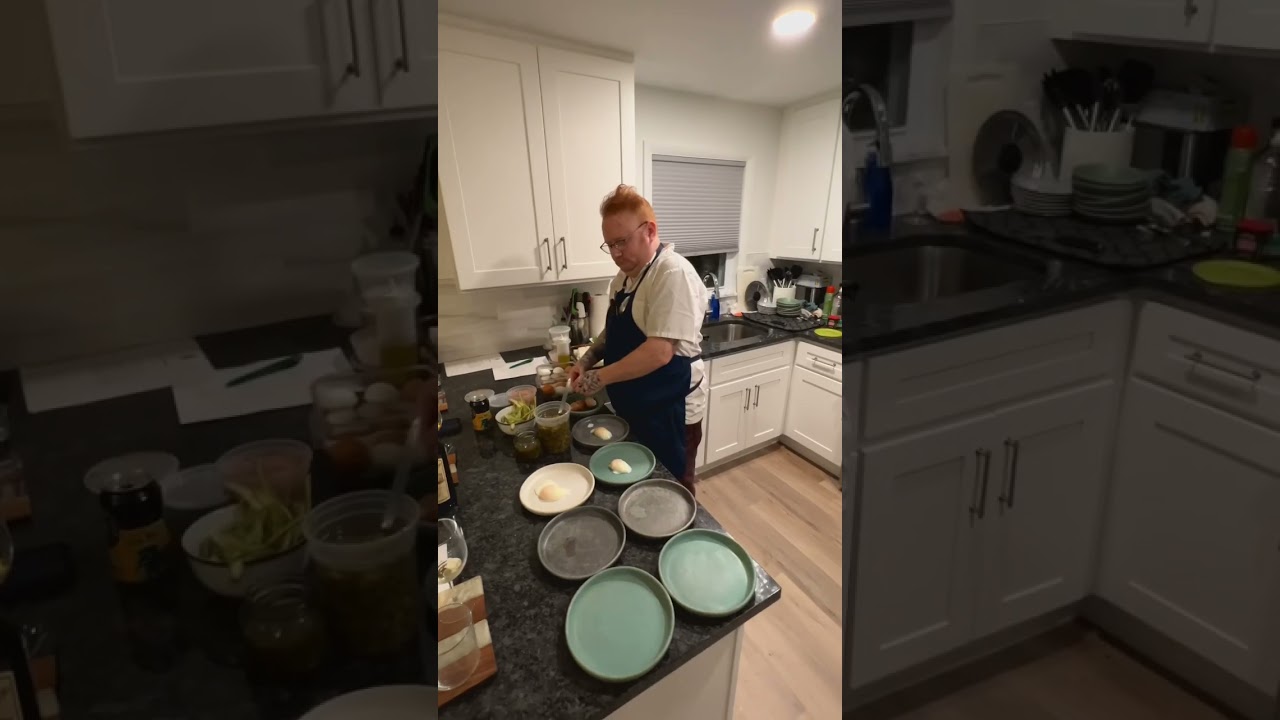 Behind the Scenes - Pop-up Collaboration Dinner #shorts #chef #cheflife #cookingchannel