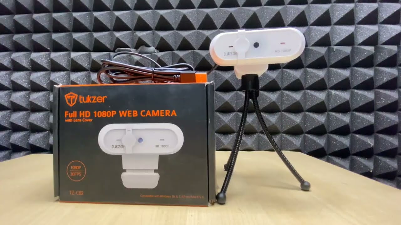 TUKZER 2.1 MP FULL HD 1080P WEB CAMERA | CHEAPEST PRODUCT | ELECTRO CONNECT - YouTube