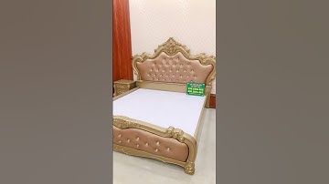 Mẫu giường màu đồng cực đẹp . Giường ngủ màu đồng tân cổ điển . NỘI THẤT GIÁ GỐC VIỆT
