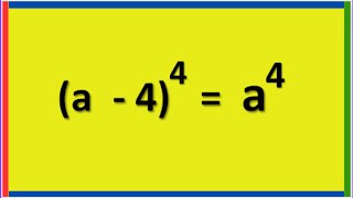 A Nice Algebra Problem ║ Math Olympiad