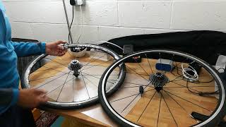 20180910 Mounting 11 speed Cassette on 10 speed Hub part 1