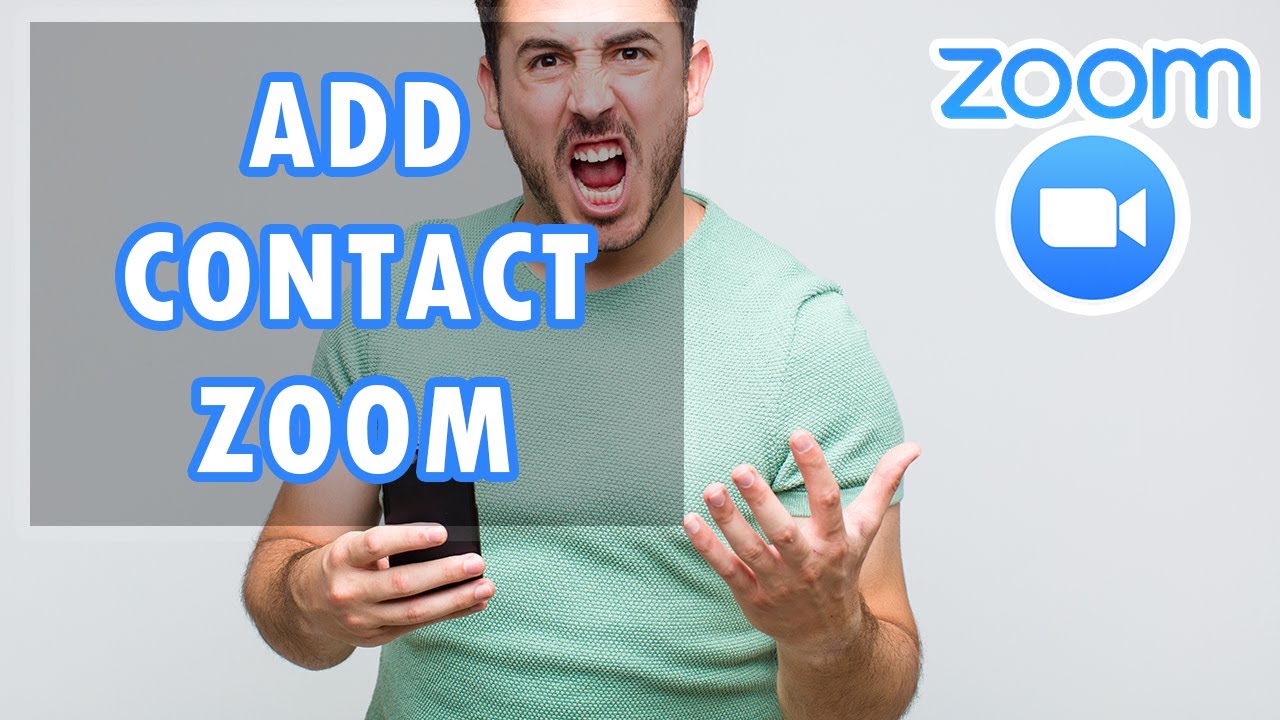 How To Add Contact On Zoom For Android YouTube