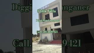 3 bhk Villa Sanganer Diggi Road cont. 7014839421 #property #plot #villa #home #diggiroad