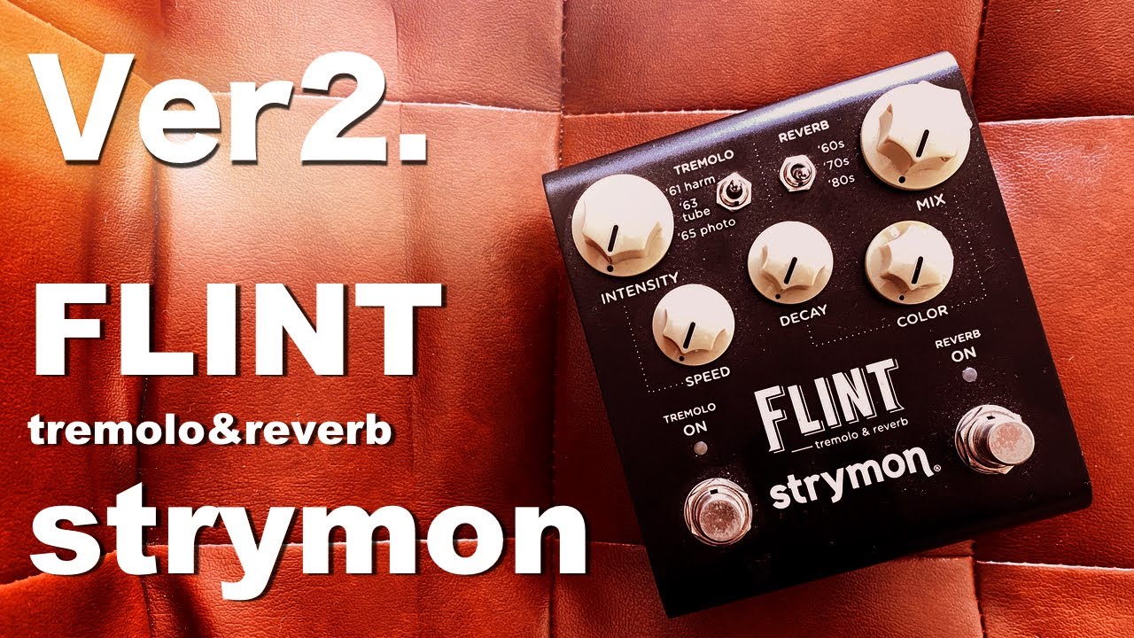 strymon FLINT Ver2.トレモロ＆リバーヴ｜ハッシー