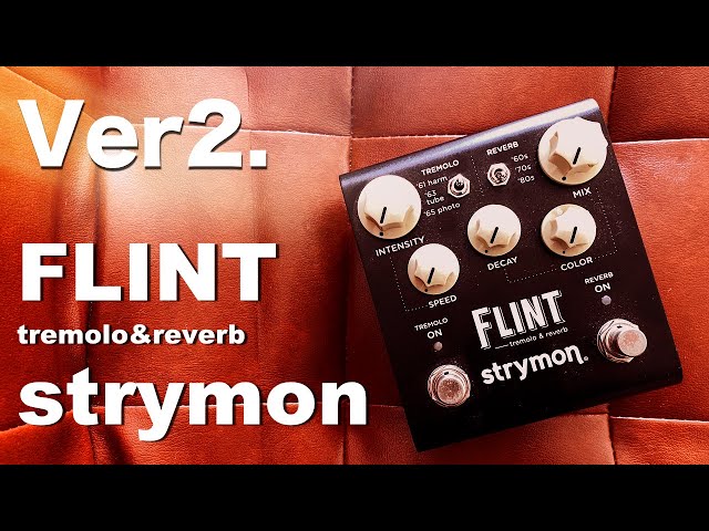FLINT strymon Tremolo&Reverb Guitar Effector Ver2. - YouTube