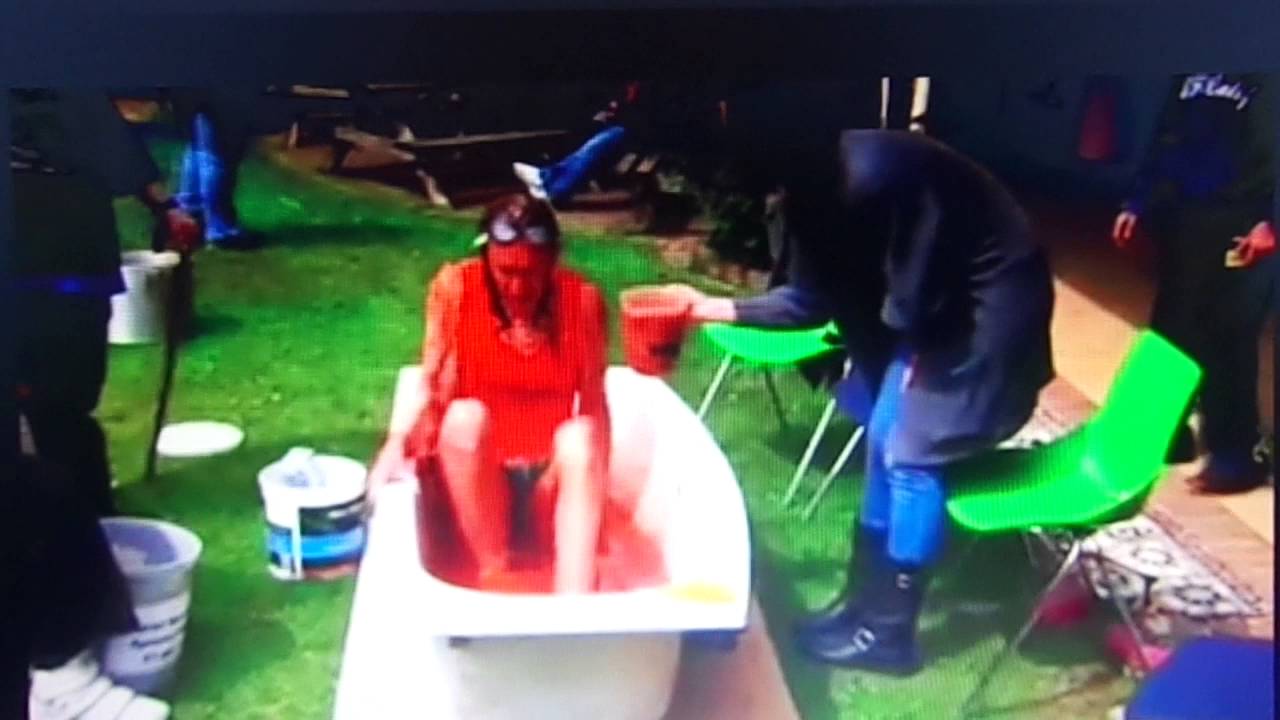 baked bean bath for charity YouTube
