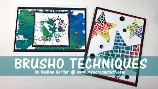 Stamping & Stenciling Techniques with Brushos