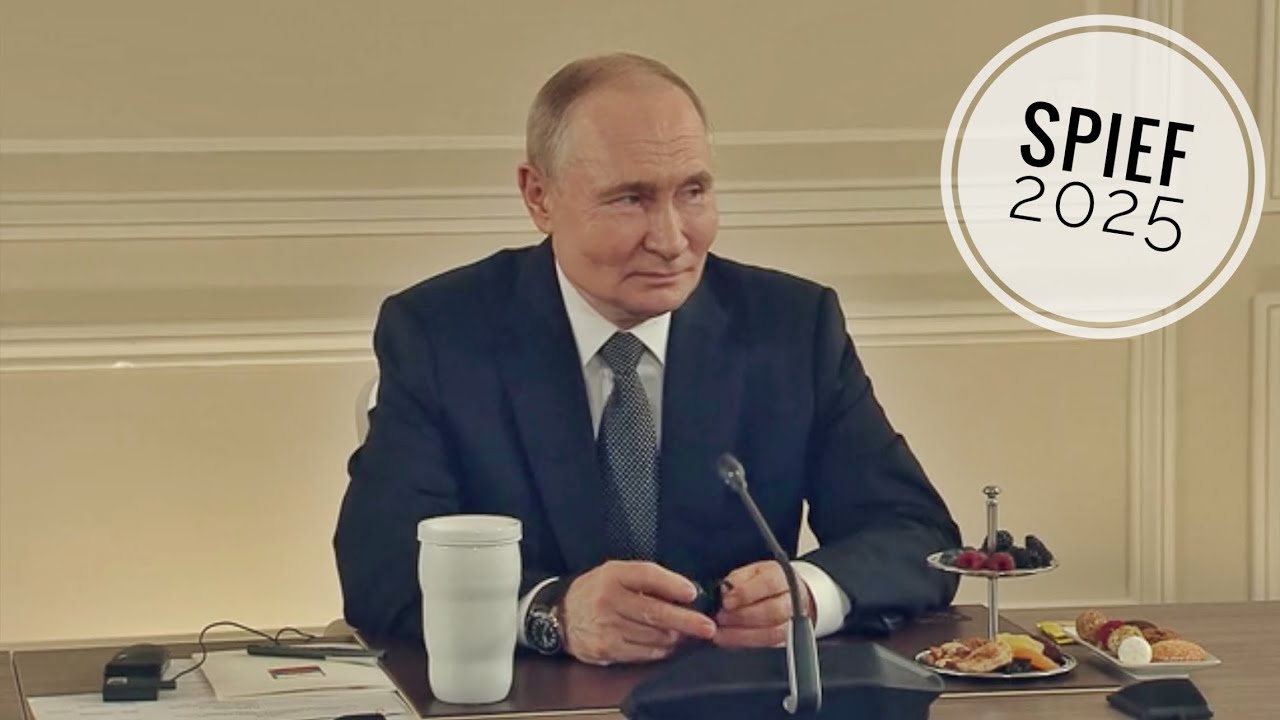 SPIEF 2025 - Putin beantwortet Fragen int. Journalisten / ПМЭФ 2025 - встреча Путин с мировыми СМИ