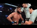 Charles Oliveira vs Jeremy Stephens FULL FIGHT | UFC 5 AI Simulation Gameplay (CPU vs CPU)