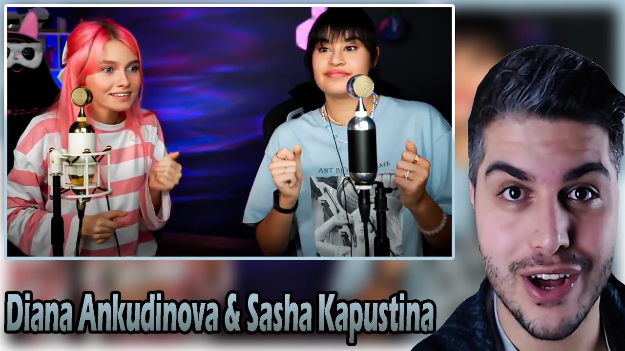 [ENG SUB] Diana Ankudinova & Sasha Kapustina | Derniere Danse - Indila (cover) REACTION | TEPKİ