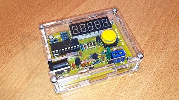 Acrylic Case Assembly for Geekcreit DIY Frequency Tester from Banggood