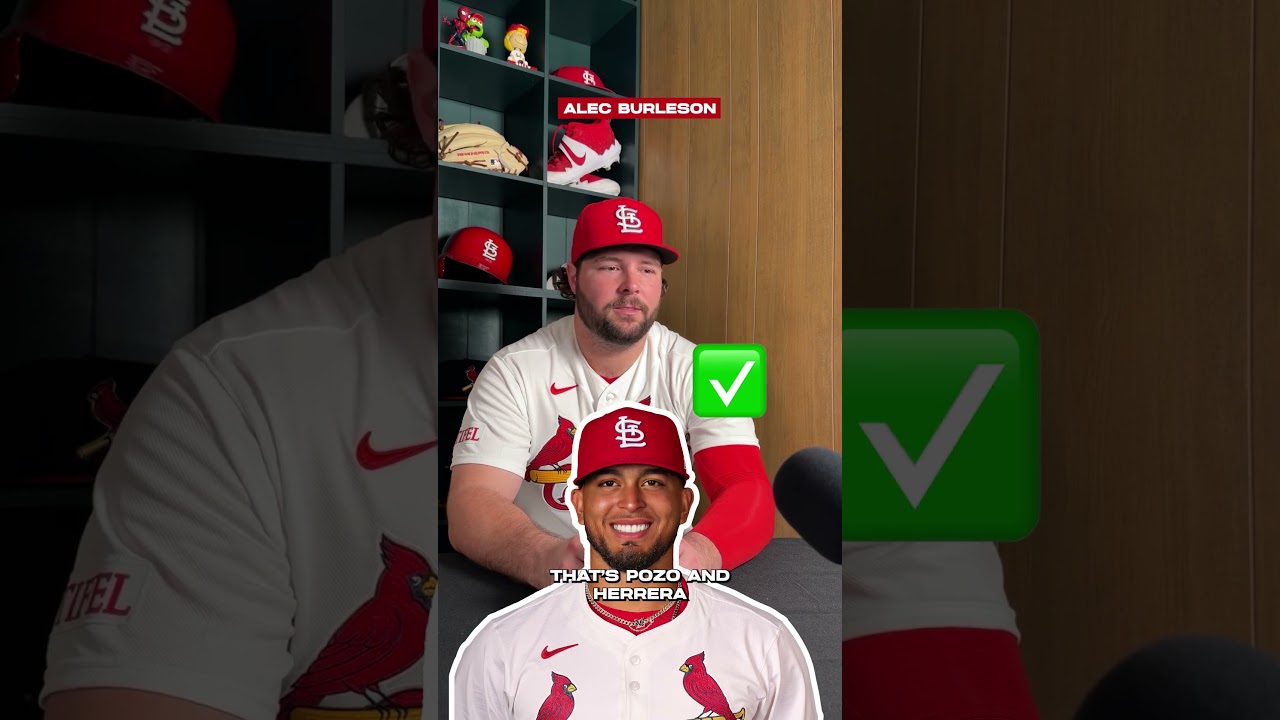 Cardinals Players vs Face Mashups, Pt. 2 … Can They Guess Right? 👀