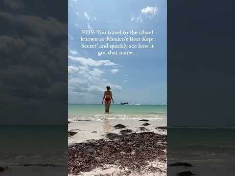 This is Isla Holbox, known as Mexicoโs โBest Kept Secretโ
