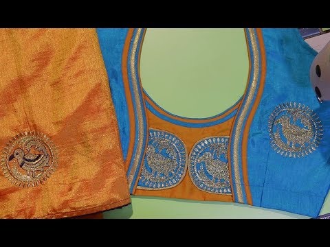 Trendy fashion blouse for fancy saree - YouTube