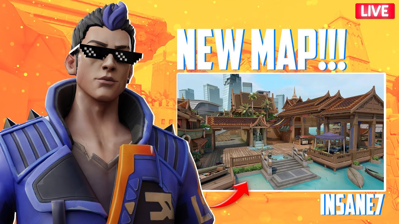 VALORANT LIVE  | New map is OP 🤩😎