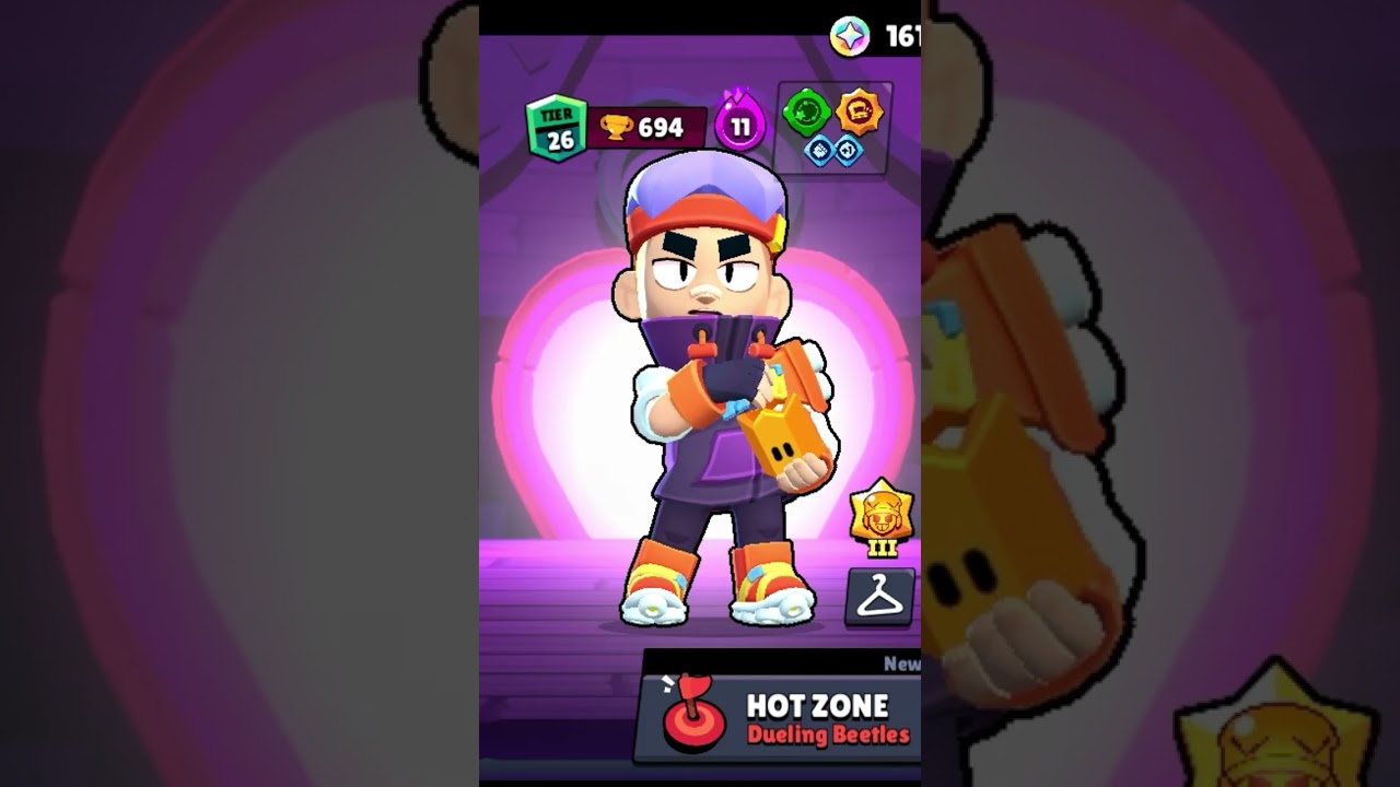 My Second Fang Mastery on Brawl Stars #brawlstars #supercell #shorts #fang