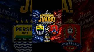 LAST MATCH, ROAD TO CHAMPIONS!!💙 #persib #persibday #briliga1 #shorts