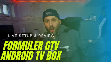 Formuler GTV Android TV Box Live Setup & Review