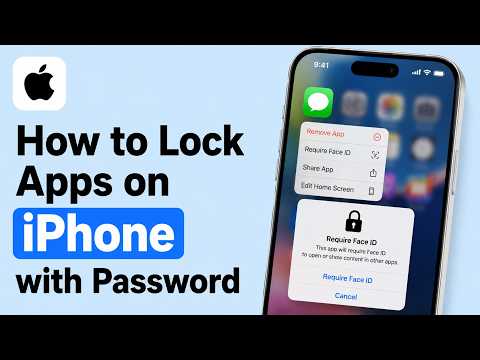 How to Lock Apps on iPhone with Password (2026 Update)