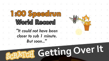 [Former WR] Scratch Getting Over It Speedrun in 1:00