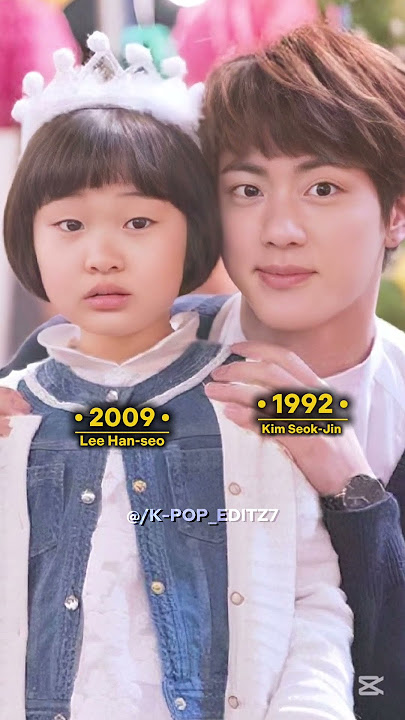 BTS Kim Seok-Jin and Lee Han-seo from BTS World..💜✨ #btsjin #kimseokjin #wwhjin #leehanseo #viral