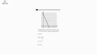 SAT Math Prep -Test 5 Module 1 Q 3