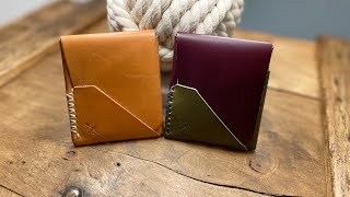 Topsider and Houbei side by side - Open Sea Leather wallets