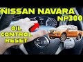 NISSAN NAVARA NP300 Service Light Reset - How to Reset NP300 SERVICE WARNING || FULL DIY TUTORIAL