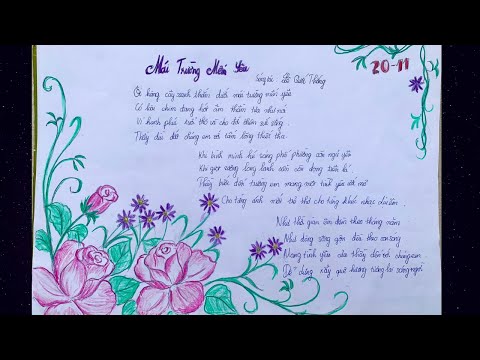 Video Vẽ trang trí khung báo tường đơn giản đẹp | Vẽ báo... - youtube
