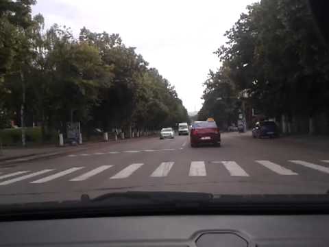 Кишинев на рассвете. весна  2013 (по городу на авто) - YouTube