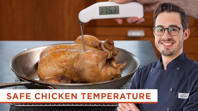 Chicken: How to Properly Take the Internal Temperature with a Meat  Thermometer 