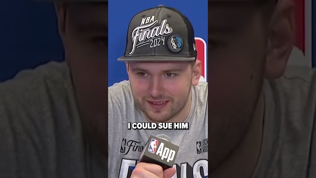 Luka Doncic wants to SUE A FAN #nba #lukadoncic #finals