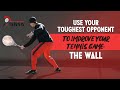 Use Your Toughest Opponent To Improve Your Tennis Game:  The Wall!